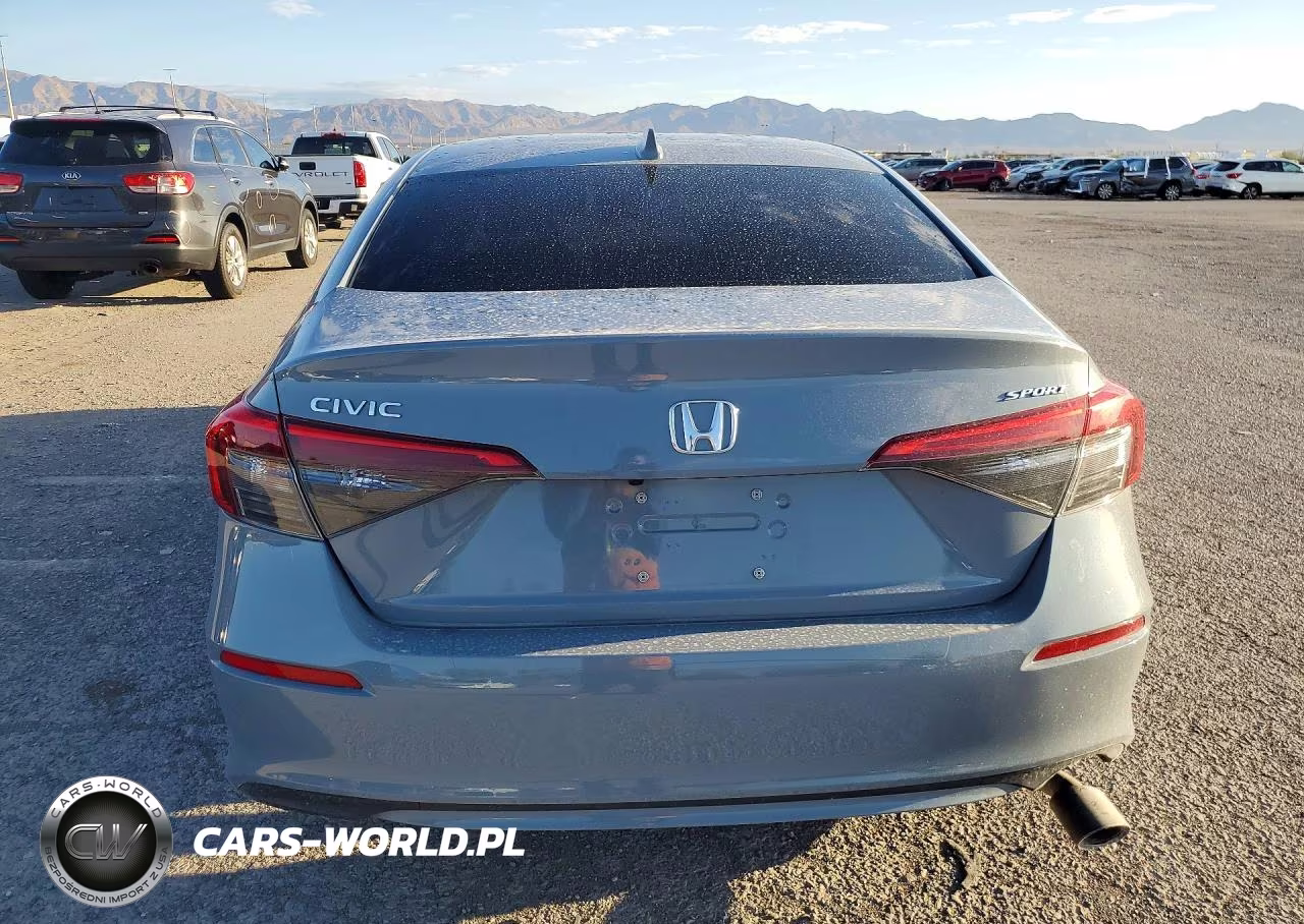 2022 Honda Civic Sport VIN:2HGFE2F59NH610588 - 6