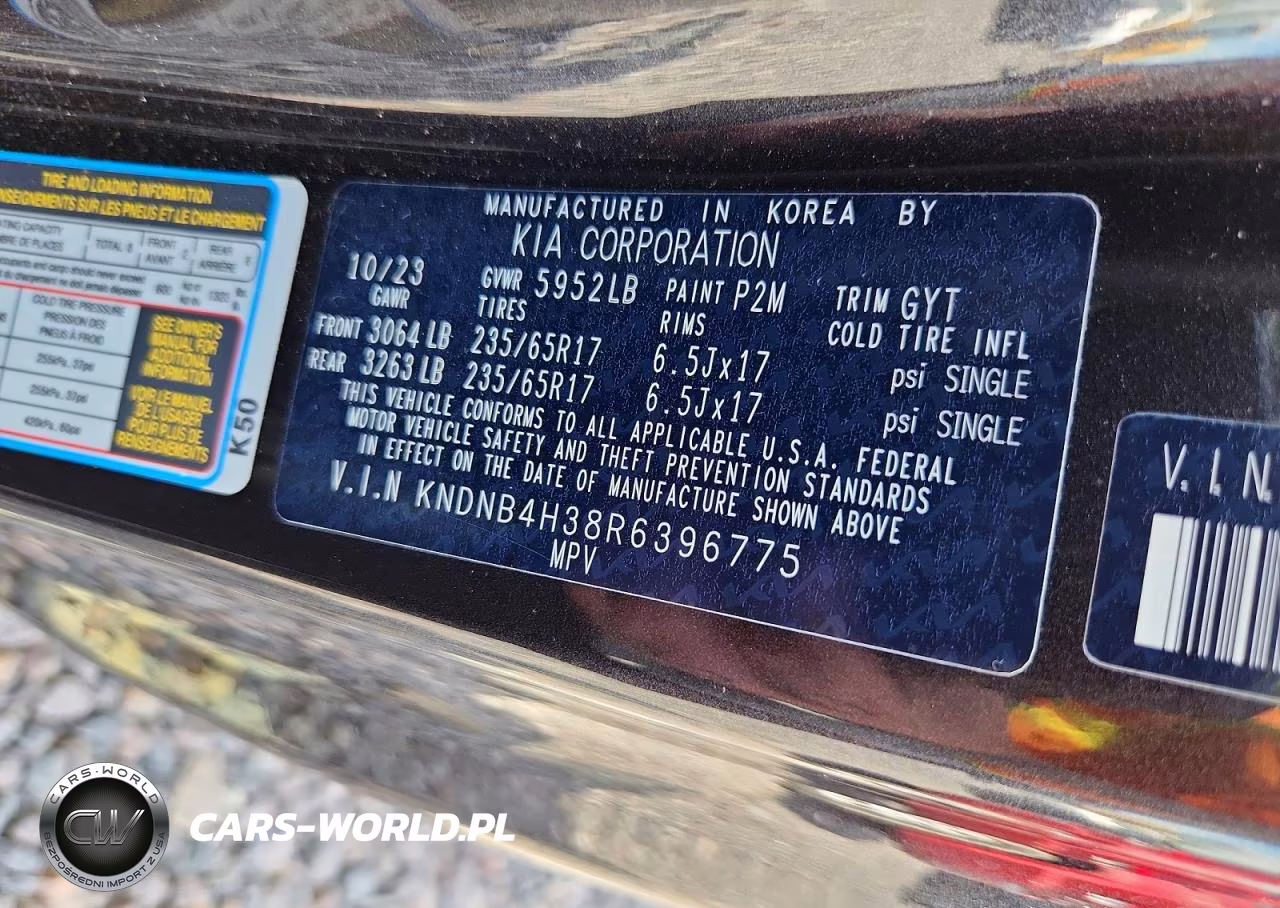 2024 Kia Carnival Lx VIN:KNDNB4H38R6396775 - 14