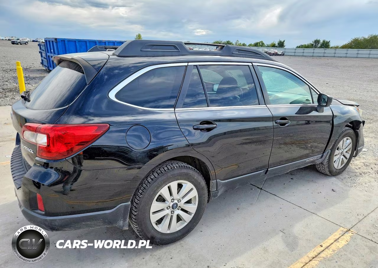 2015 Subaru Outback 2.5I Premium VIN:4S4BSBDC7F3277542 - 3