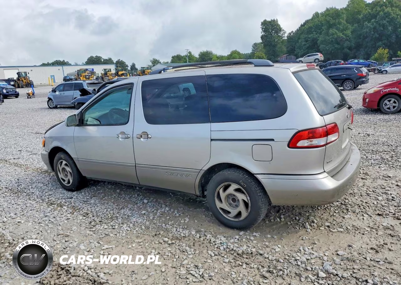 2001 Toyota Sienna Xle VIN:4T3ZF13C71U323623 - 2