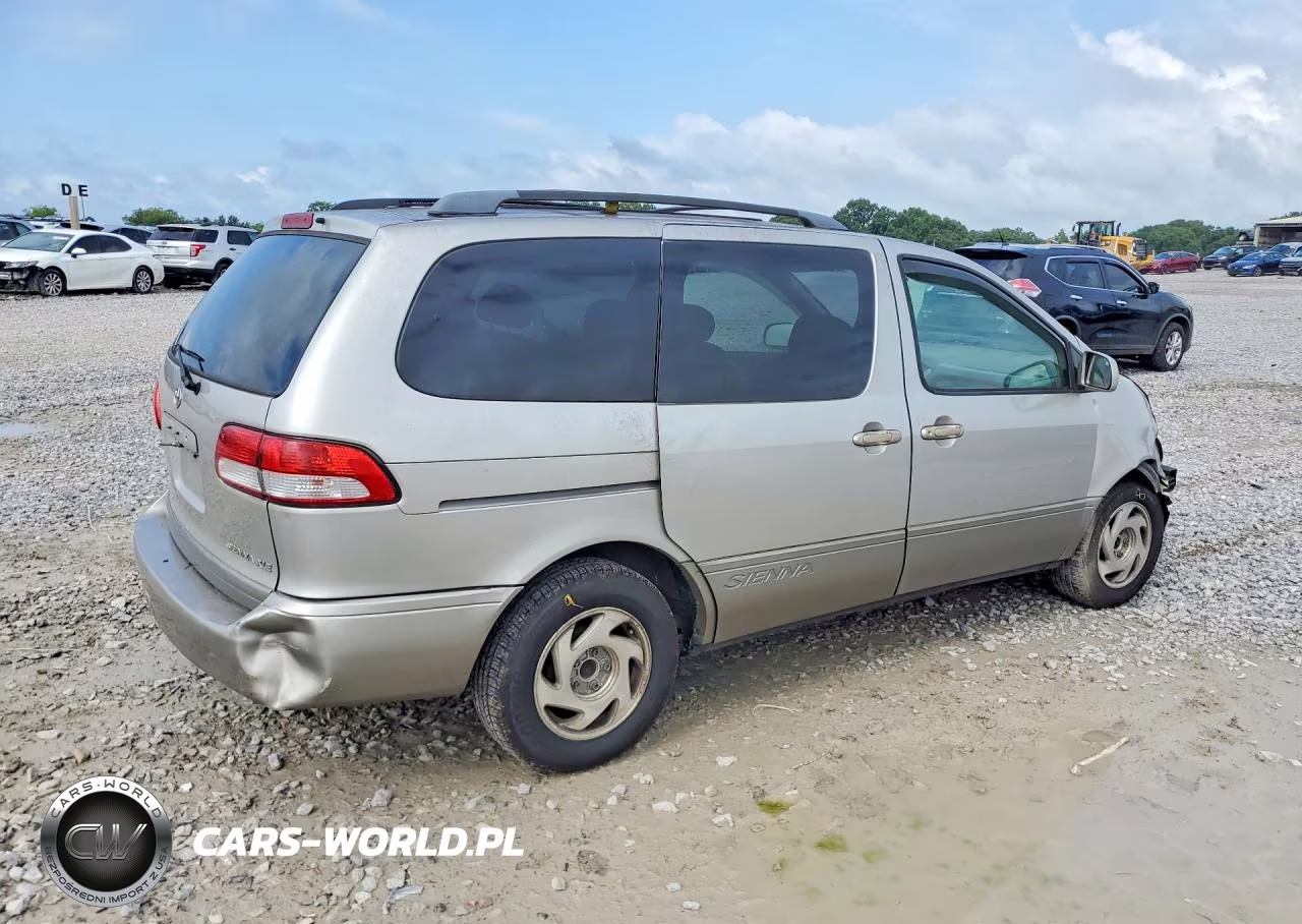 2001 Toyota Sienna Xle VIN:4T3ZF13C71U323623 - 3