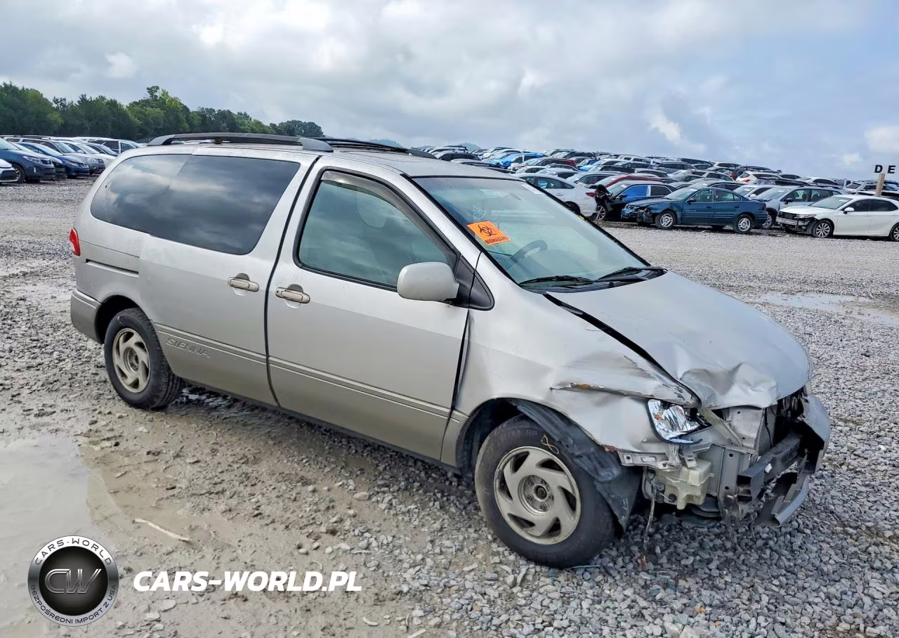 2001 Toyota Sienna Xle VIN:4T3ZF13C71U323623 - 4