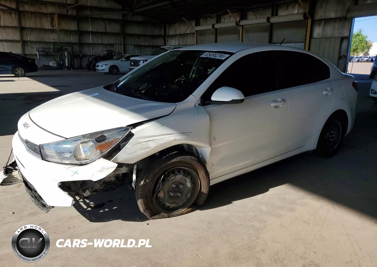 2022 Kia Rio S VIN:3KPA24AD2NE473856 - 1
