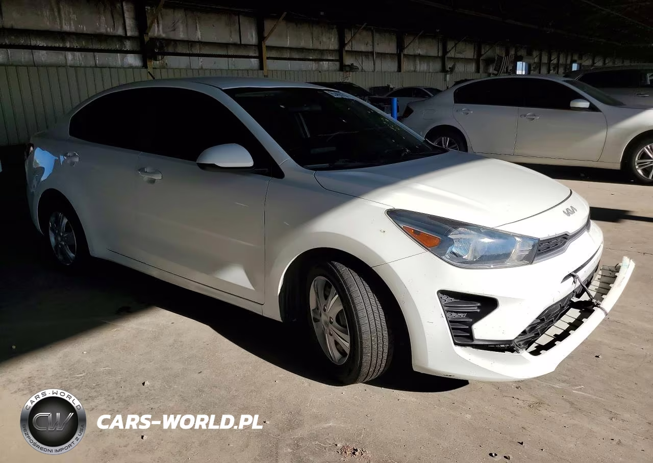 2022 Kia Rio S VIN:3KPA24AD2NE473856 - 4