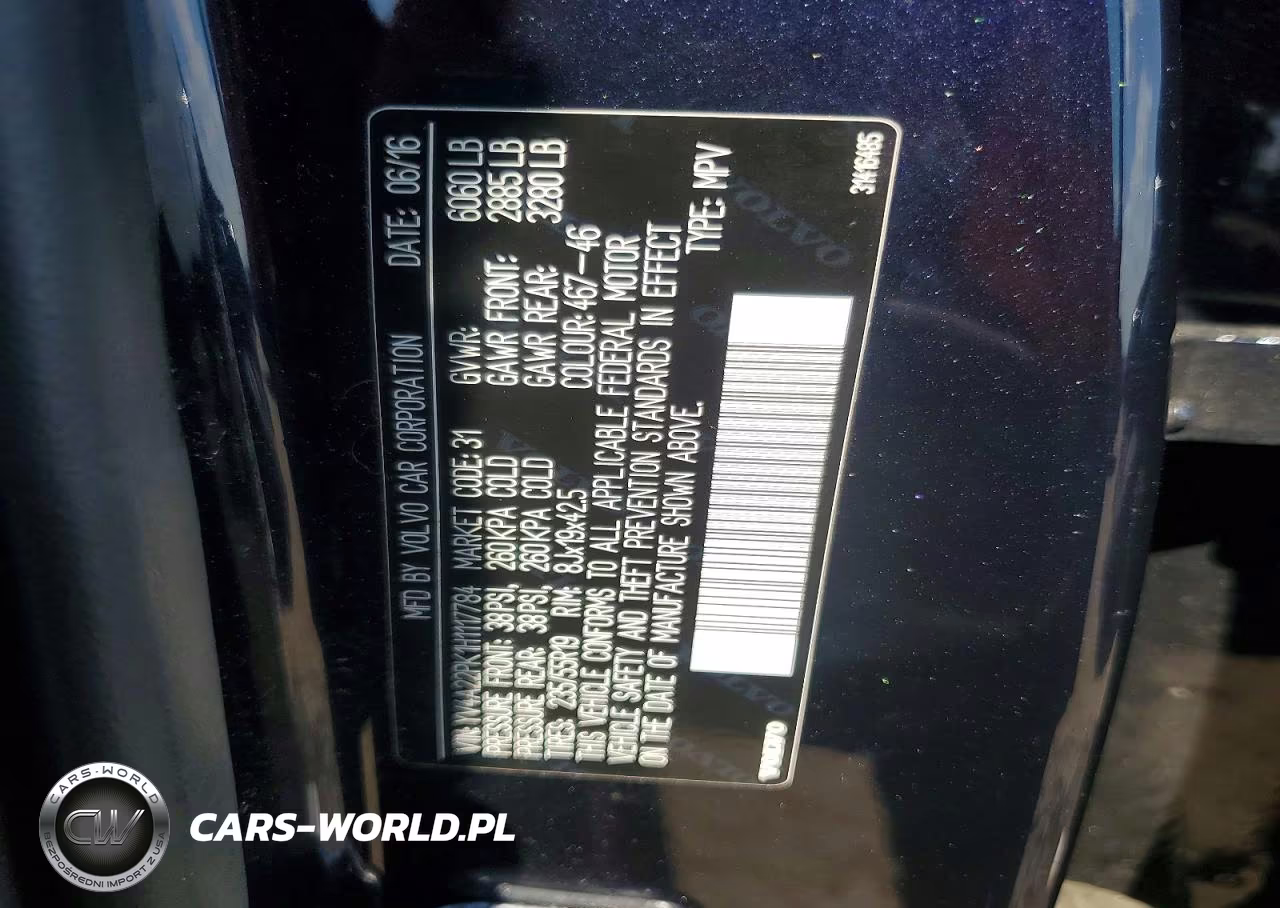 2017 Volvo Xc90 T6 VIN:YV4A22PK1H1117784 - 12