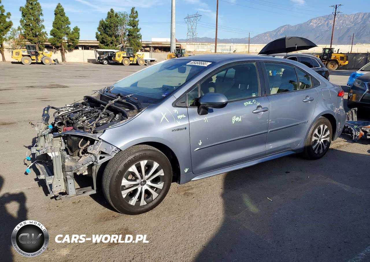 2021 Toyota Corolla Le VIN:JTDEAMDE0MJ005148 - 1