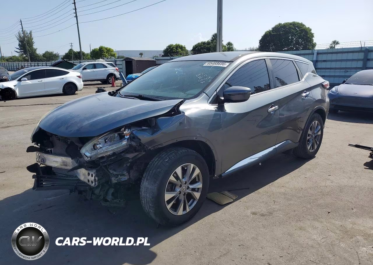 2016 Nissan Murano S VIN:5N1AZ2MG2GN110005 - 1