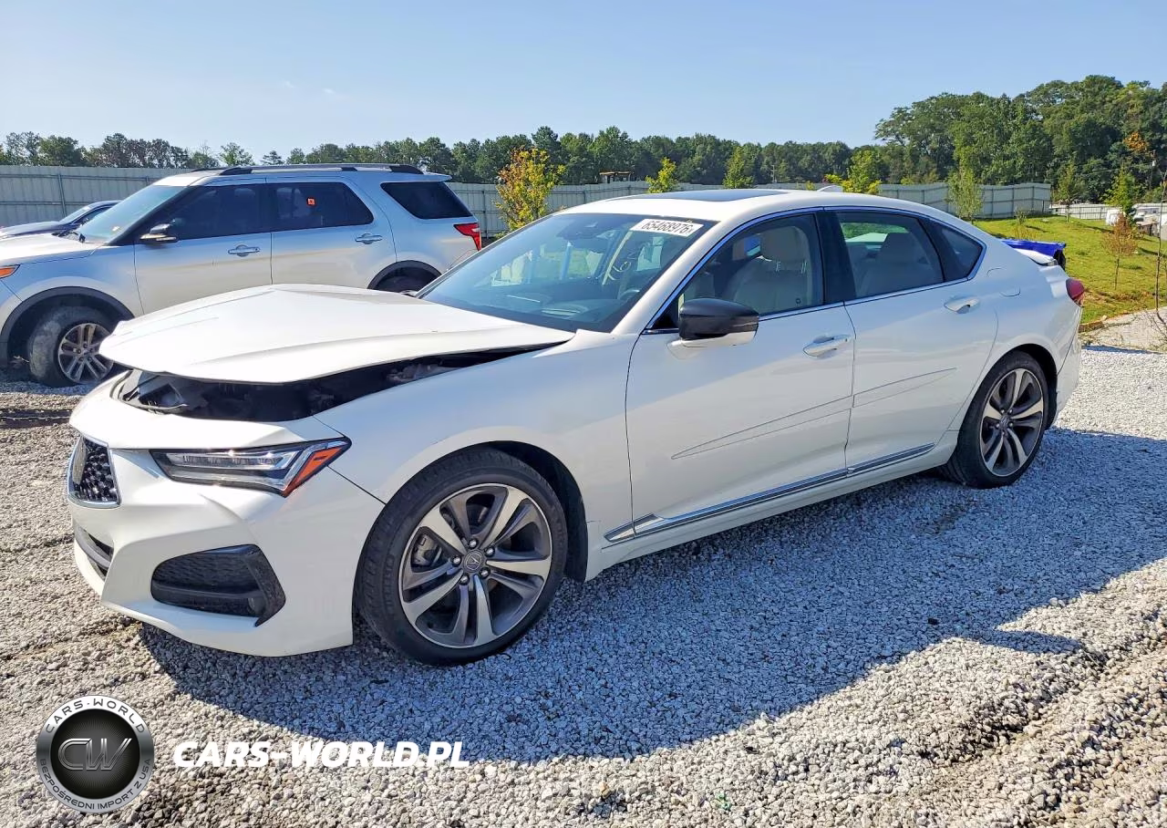 2021 Acura Tlx Advance VIN:19UUB6F61MA007602 - 1