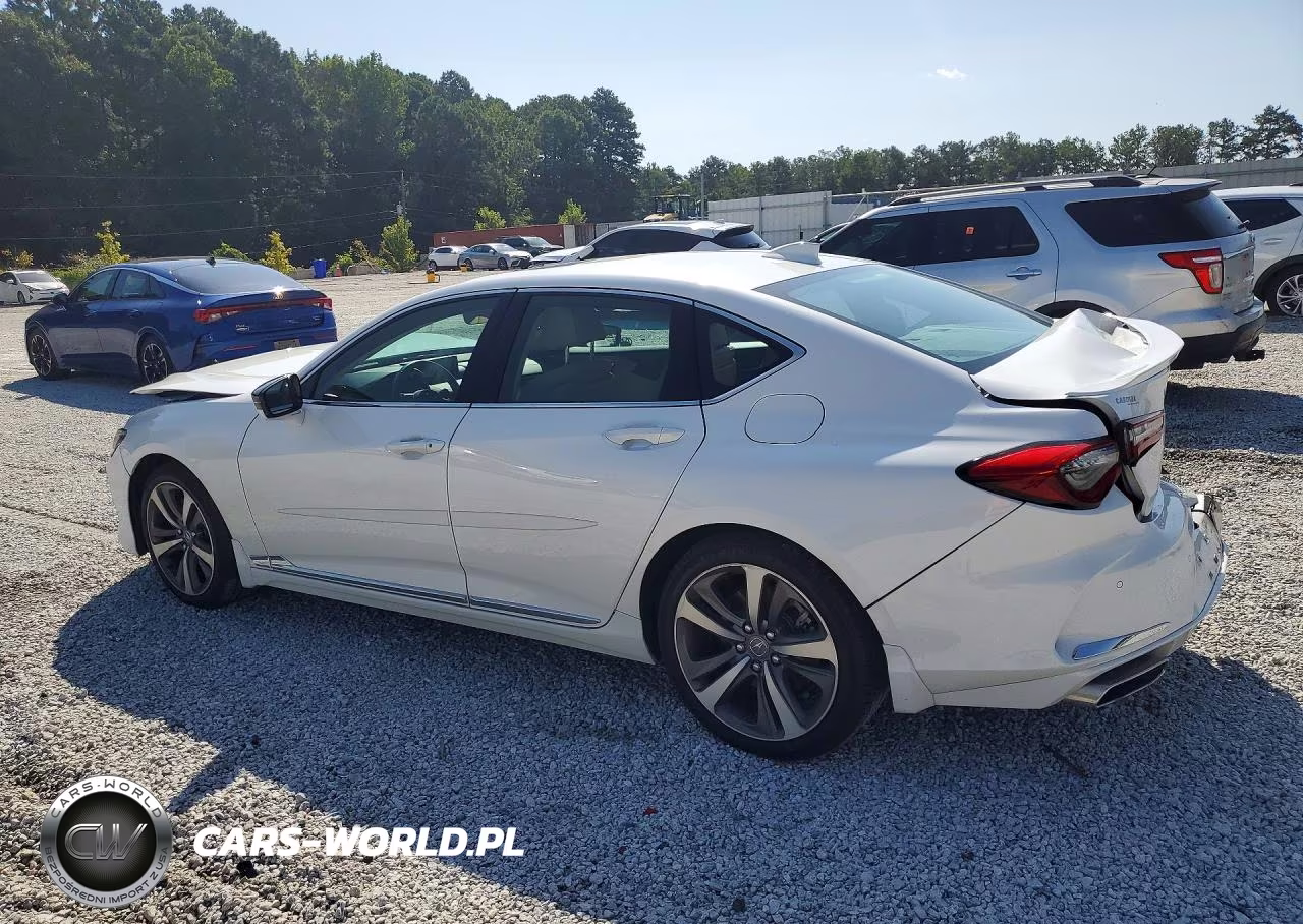 2021 Acura Tlx Advance VIN:19UUB6F61MA007602 - 2