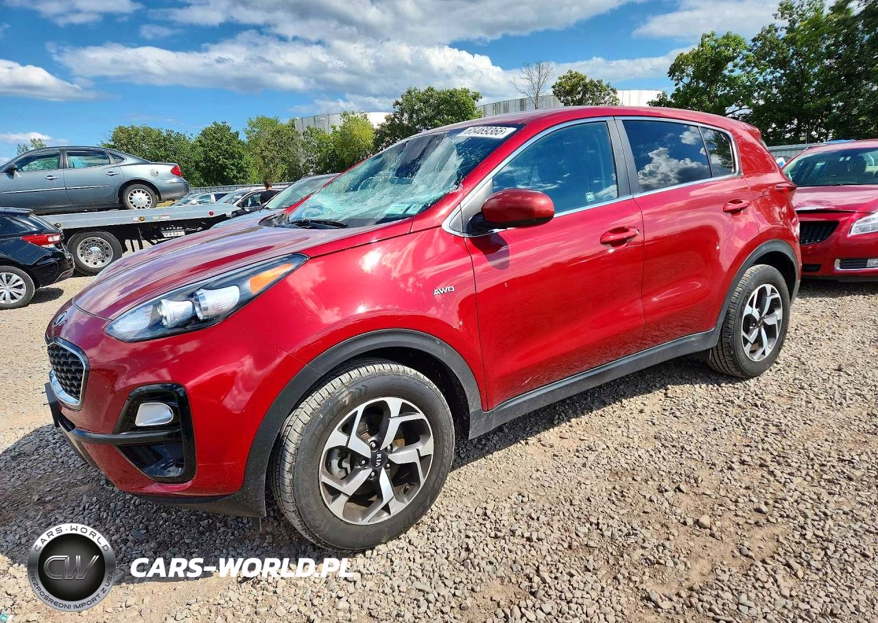 2020 Kia Sportage Lx VIN:KNDPMCAC2L7676510 - 1
