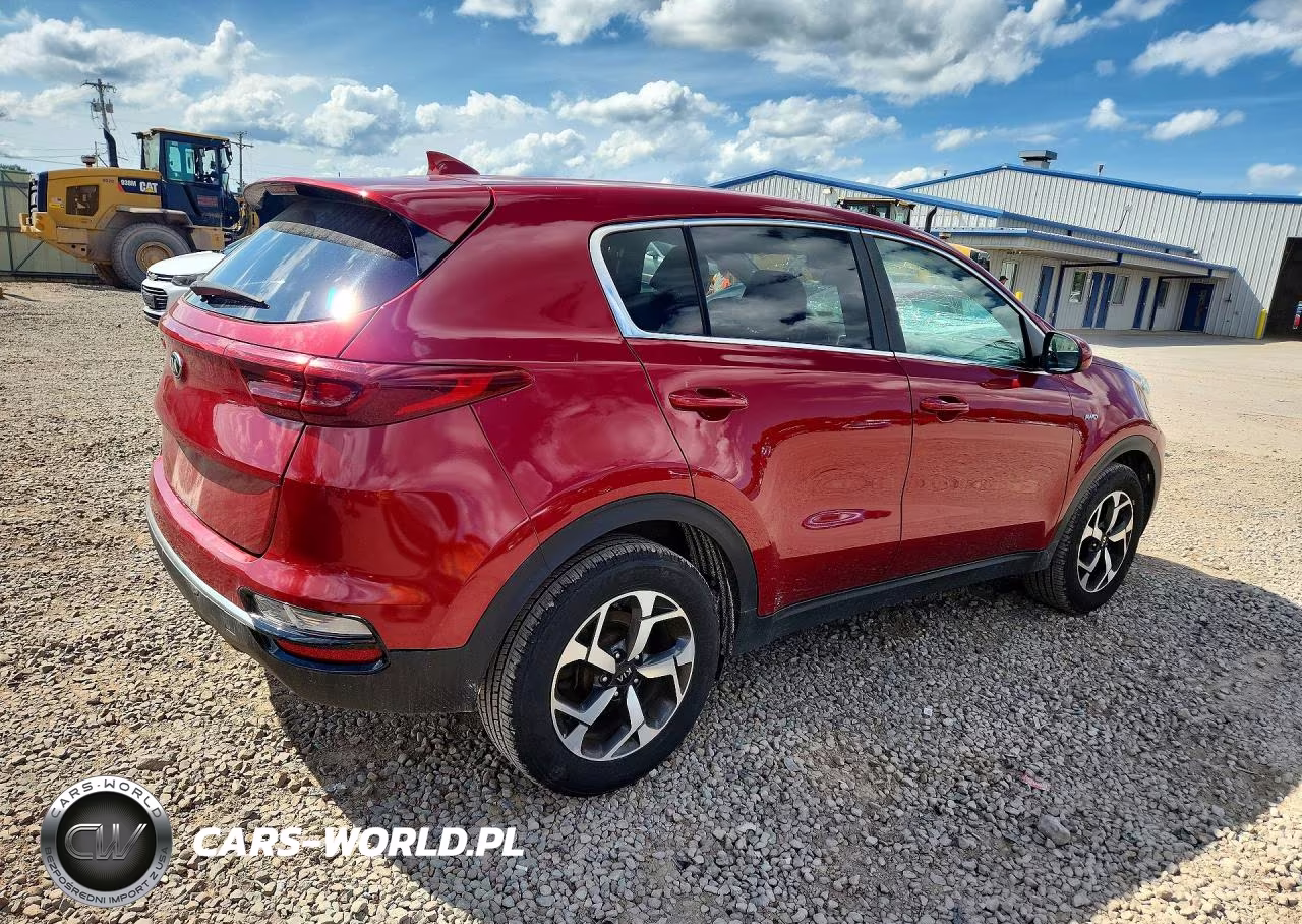 2020 Kia Sportage Lx VIN:KNDPMCAC2L7676510 - 3