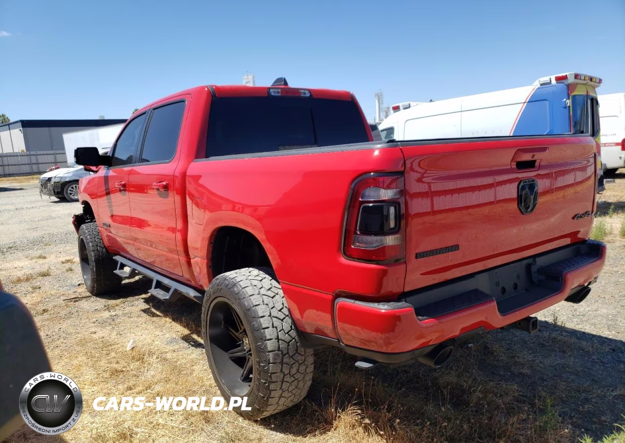 2021 Ram 1500 Big Horn-Lone Star VIN:1C6SRFFM3MN547047 - 2