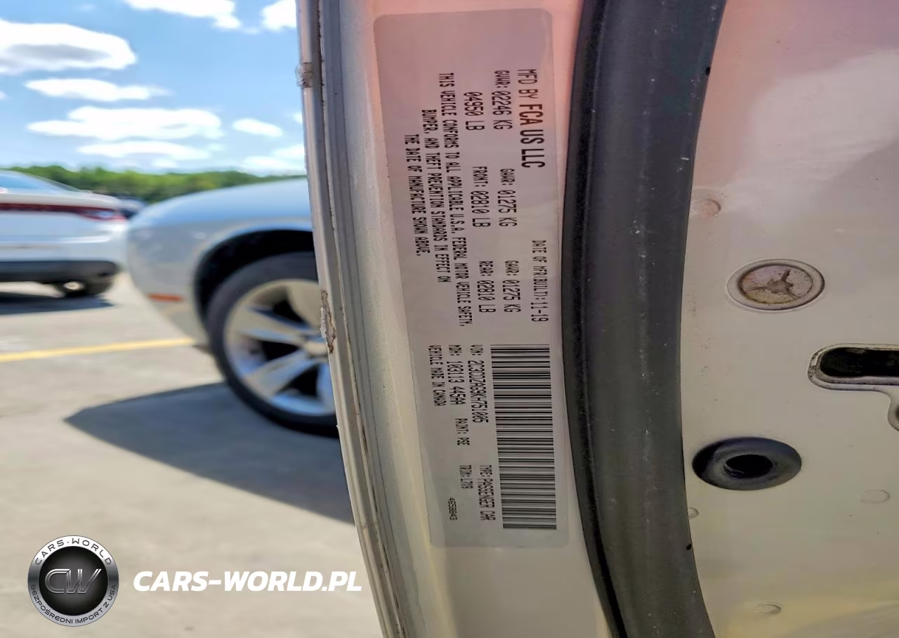 2019 Dodge Challenger Sxt VIN:2C3CDZAG9KH751005 - 13
