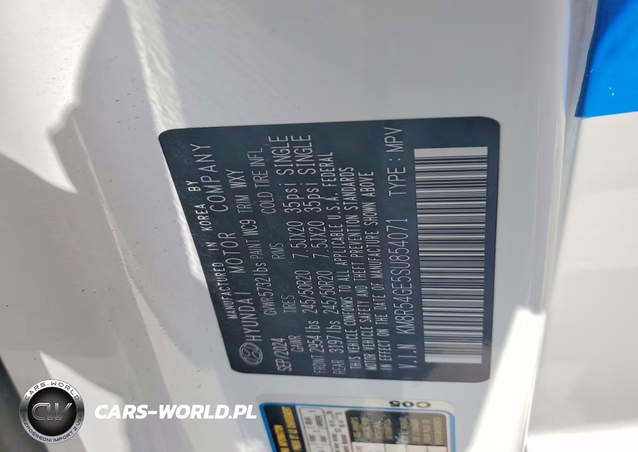 2025 Hyundai Palisade Limited VIN:KM8R54GE5SU854071 - 14