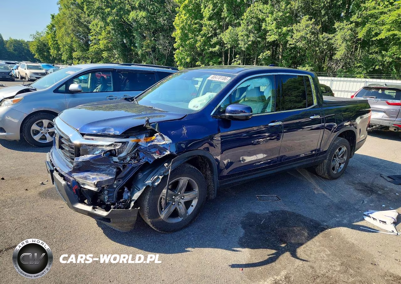 2023 Honda Ridgeline Rtl-E VIN:5FPYK3F71PB052551 - 1