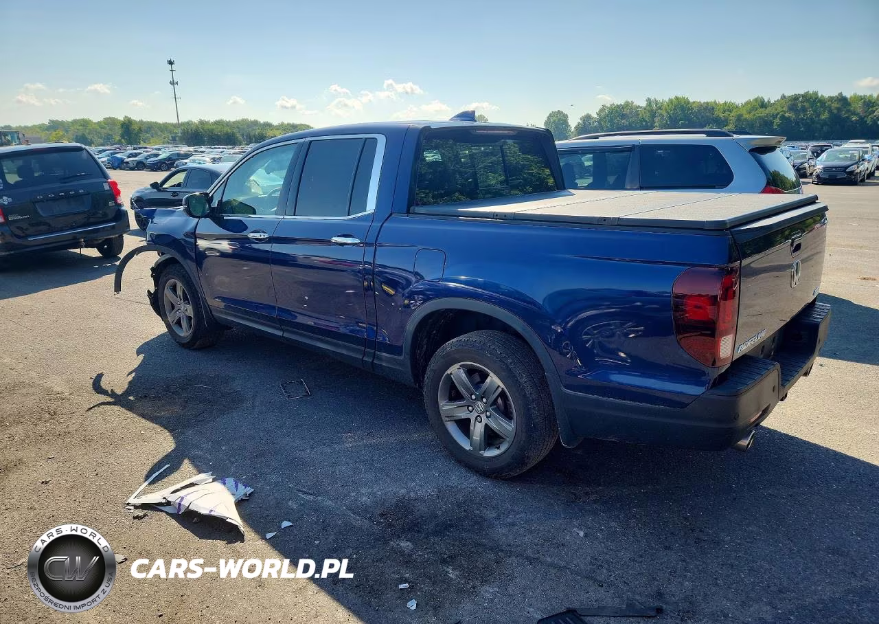 2023 Honda Ridgeline Rtl-E VIN:5FPYK3F71PB052551 - 2