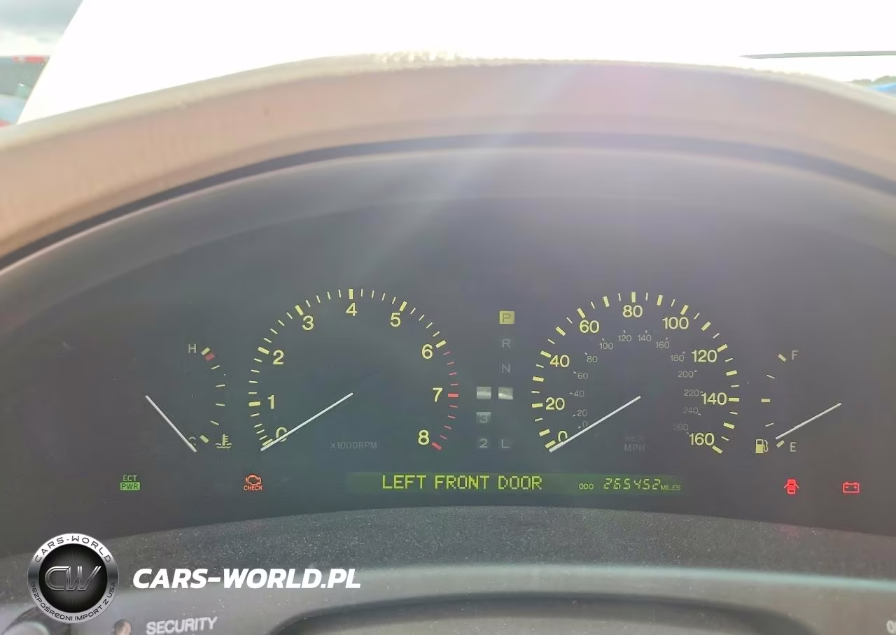 1998 Lexus Ls 400 VIN:JT8BH28F8W0116530 - 9
