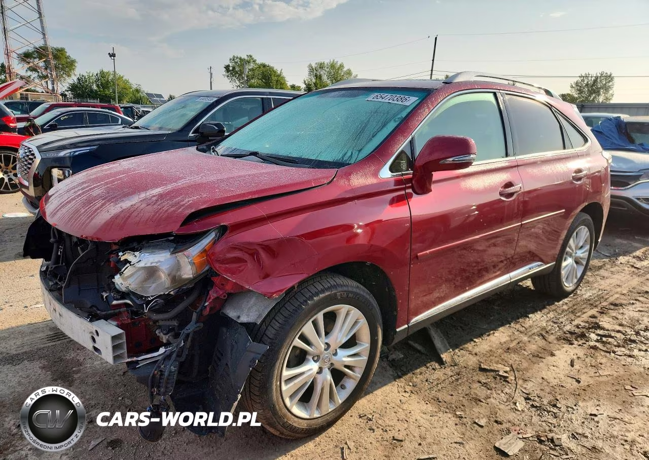 2012 Lexus Rx 450H VIN:JTJBC1BA9C2429686 - 1