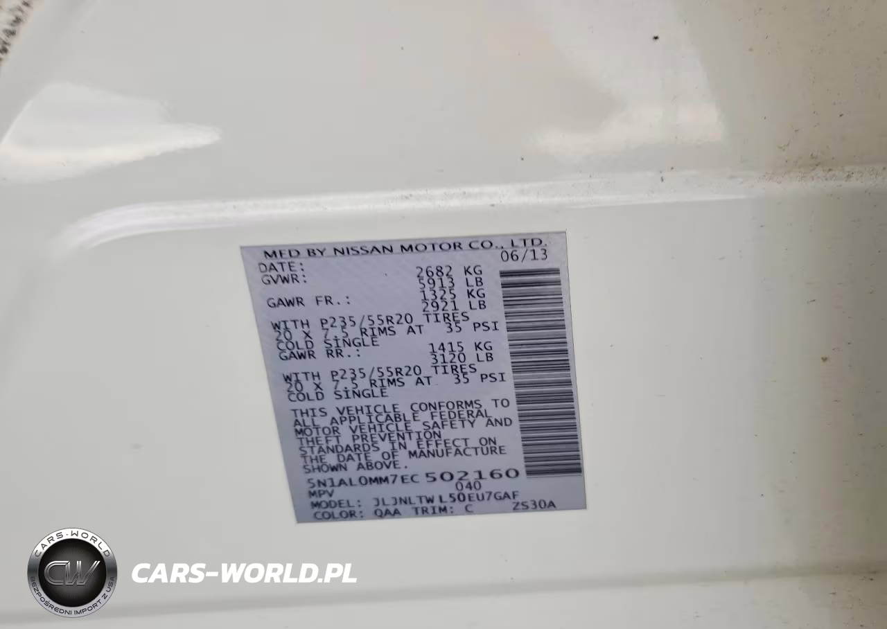 2014 Infiniti Qx60 Base VIN:5N1AL0MM7EC502160 - 13