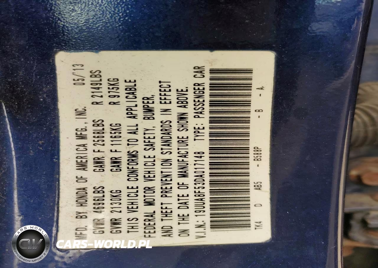 2013 Acura Tl Tech VIN:19UUA8F53DA017148 - 12