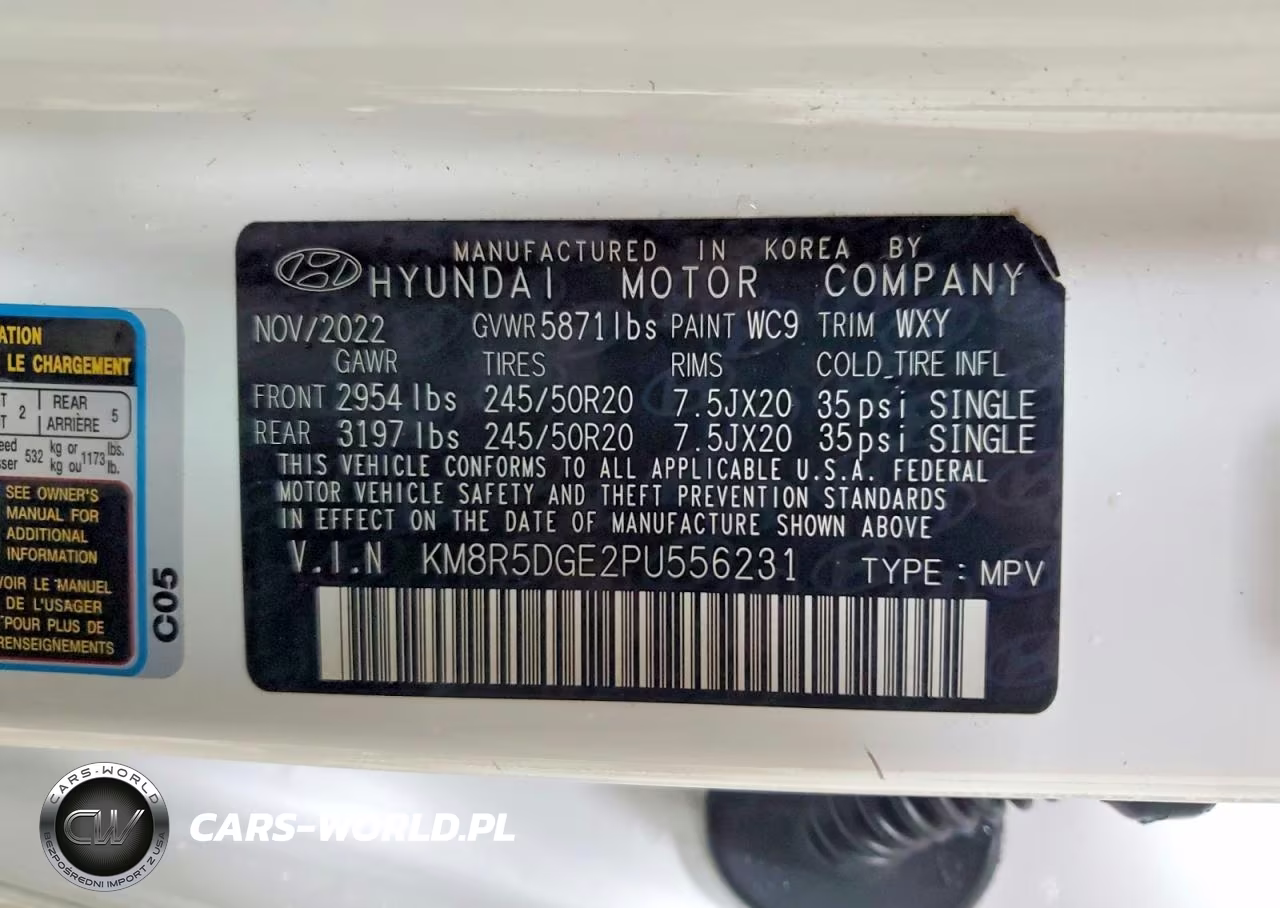 2023 Hyundai Palisade Limited VIN:KM8R5DGE2PU556231 - 14