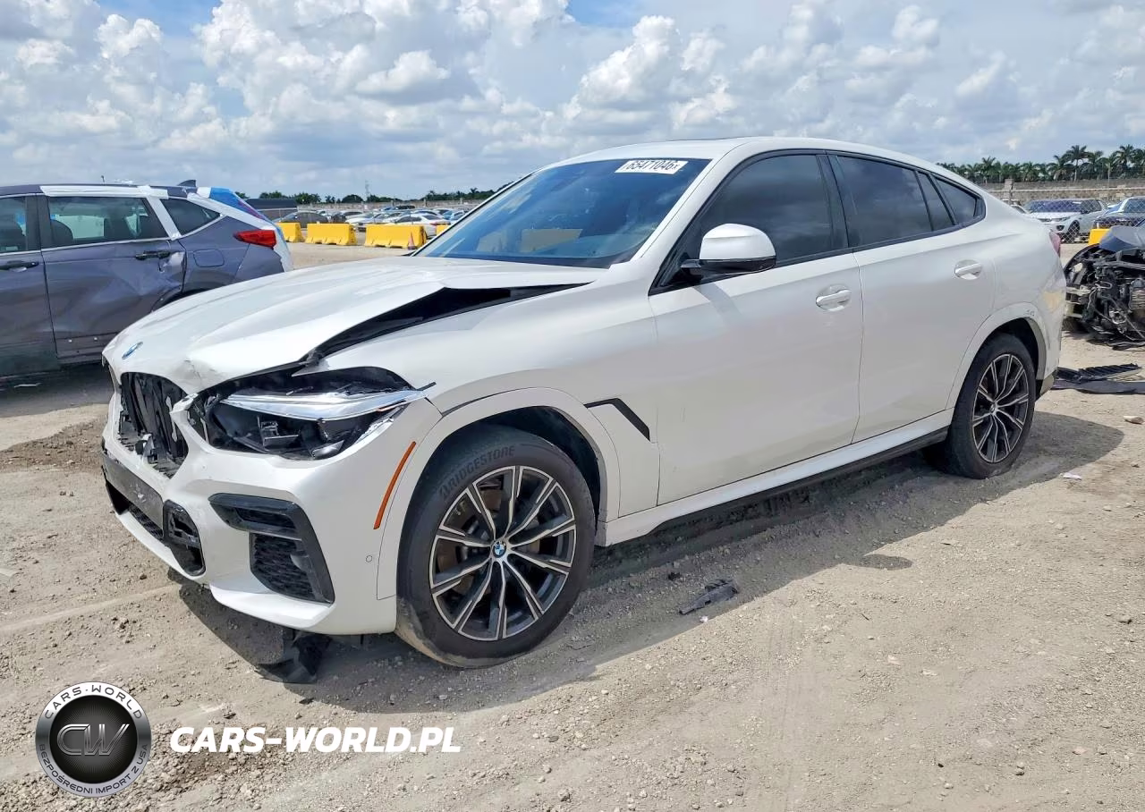 2023 BMW X6 xDrive40I VIN:5UXCY6C03P9R95351 - 1