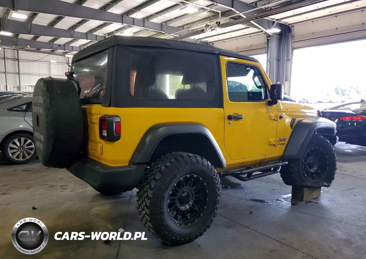 2019 Jeep Wrangler Sport VIN:1C4GJXAG4KW671414 - 3