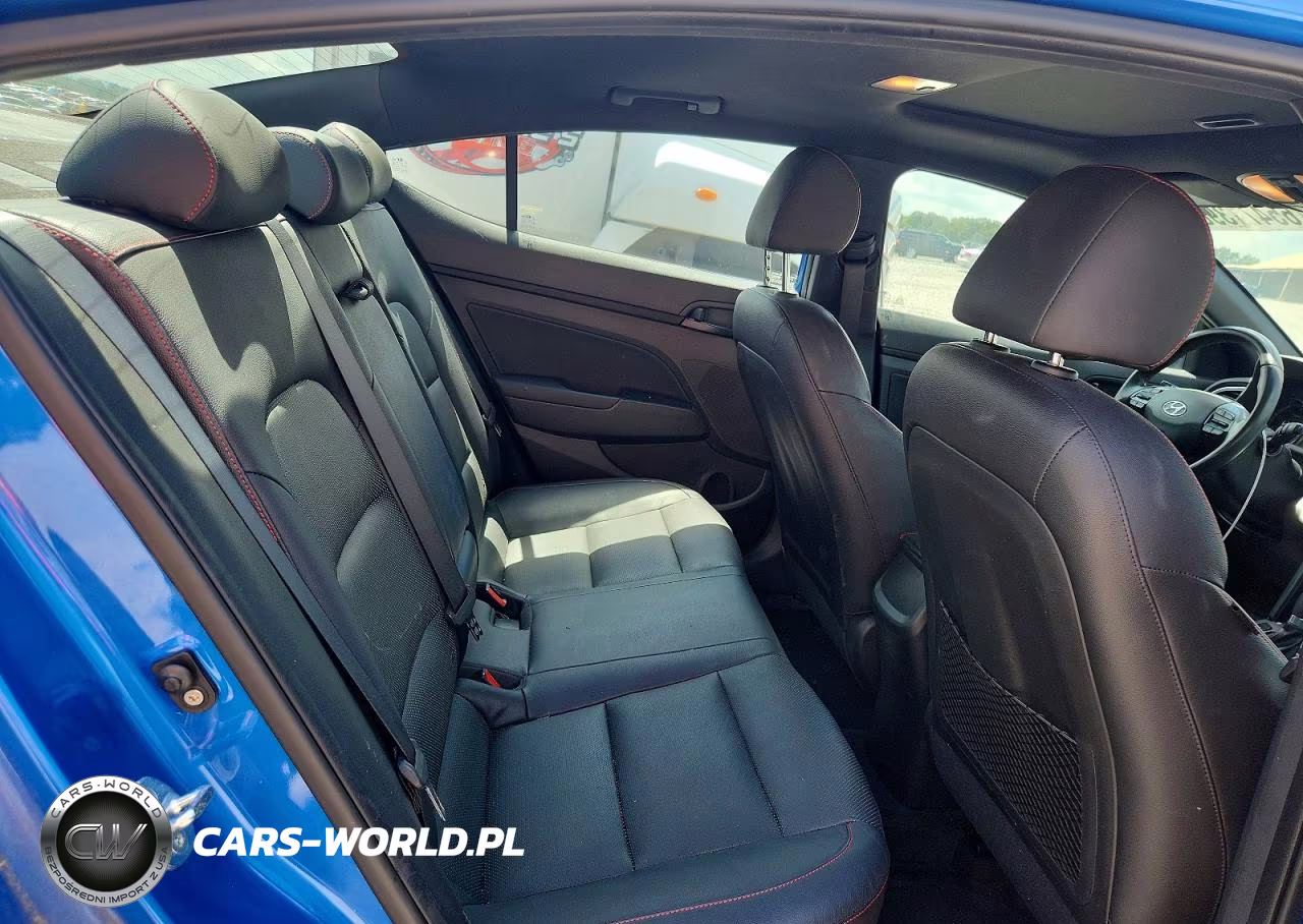 2017 Hyundai Elantra Sport VIN:KMHD04LB1HU351473 - 10