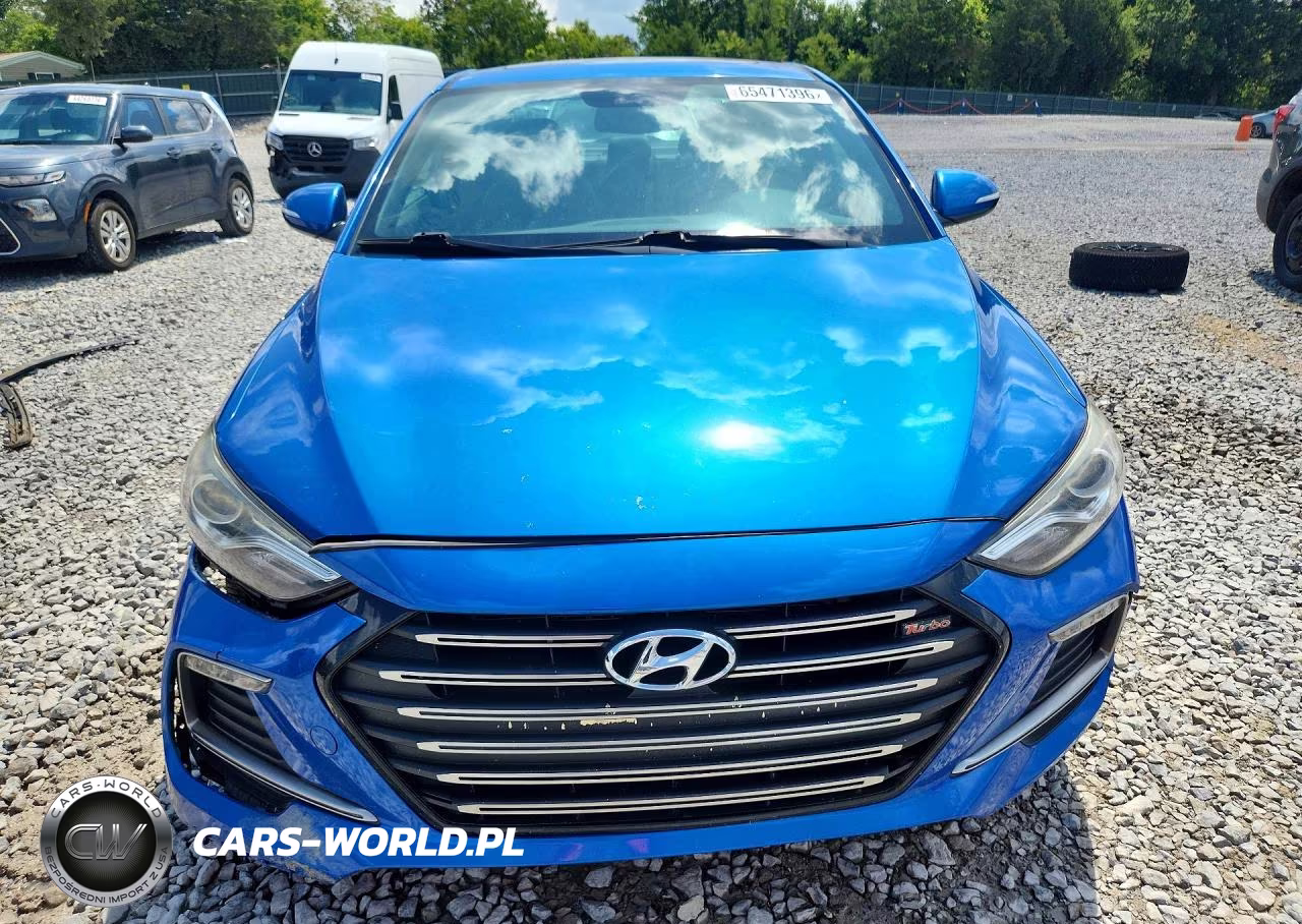 2017 Hyundai Elantra Sport VIN:KMHD04LB1HU351473 - 5