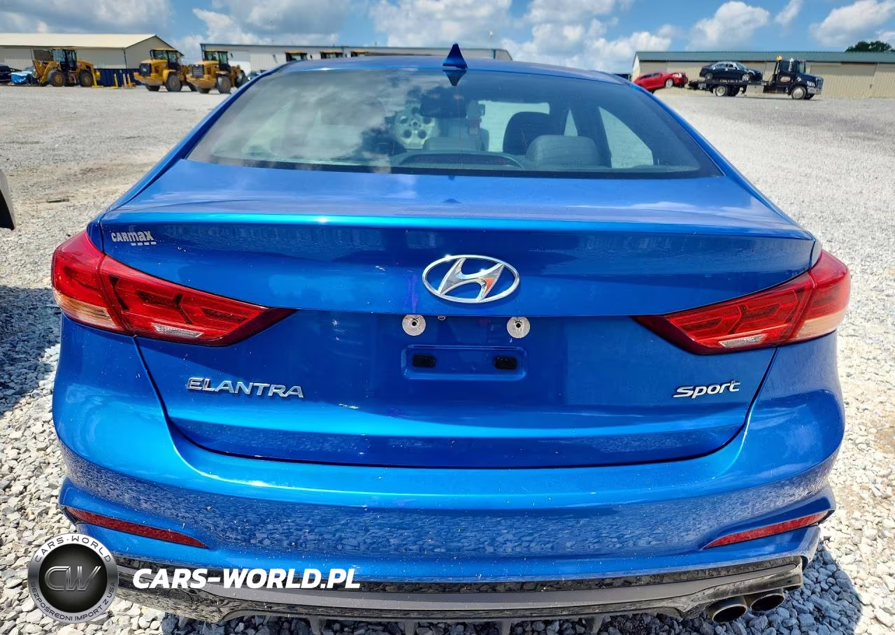 2017 Hyundai Elantra Sport VIN:KMHD04LB1HU351473 - 6