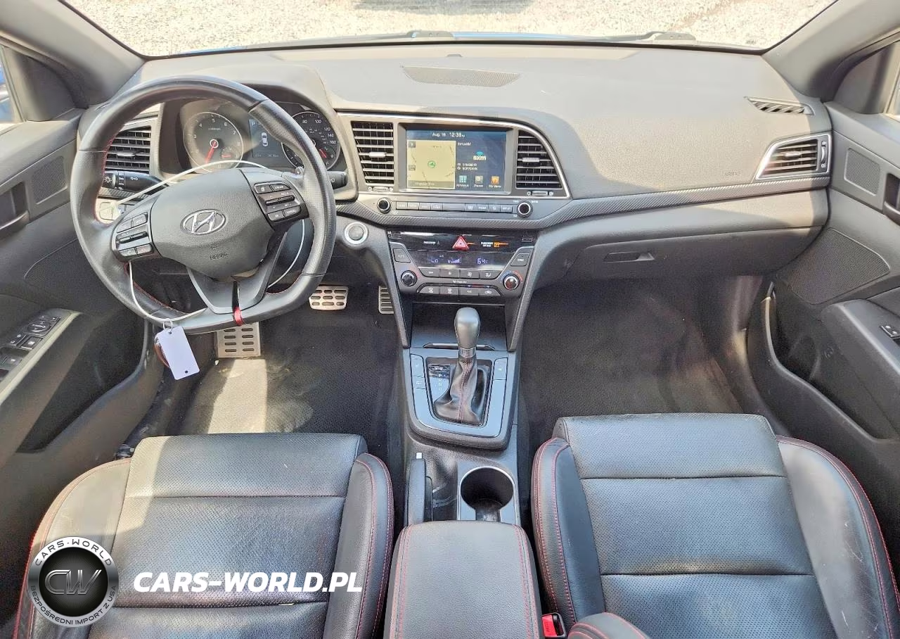 2017 Hyundai Elantra Sport VIN:KMHD04LB1HU351473 - 8