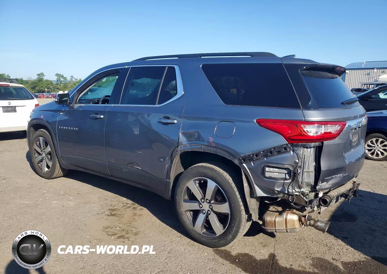 2020 Chevrolet Traverse Lt VIN:1GNEVHKW3LJ314240 - 2