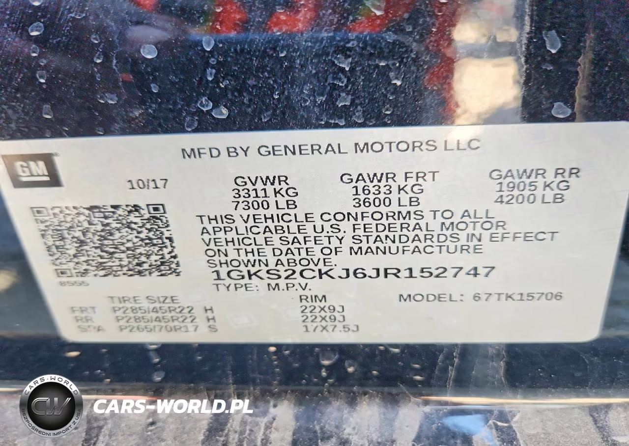 2018 GMC Yukon Denali VIN:1GKS2CKJ6JR152747 - 13