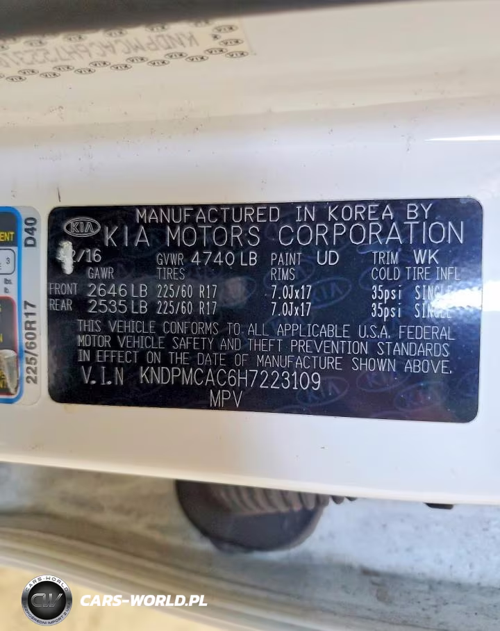 2017 Kia Sportage Lx VIN:KNDPMCAC6H7223109 - 13
