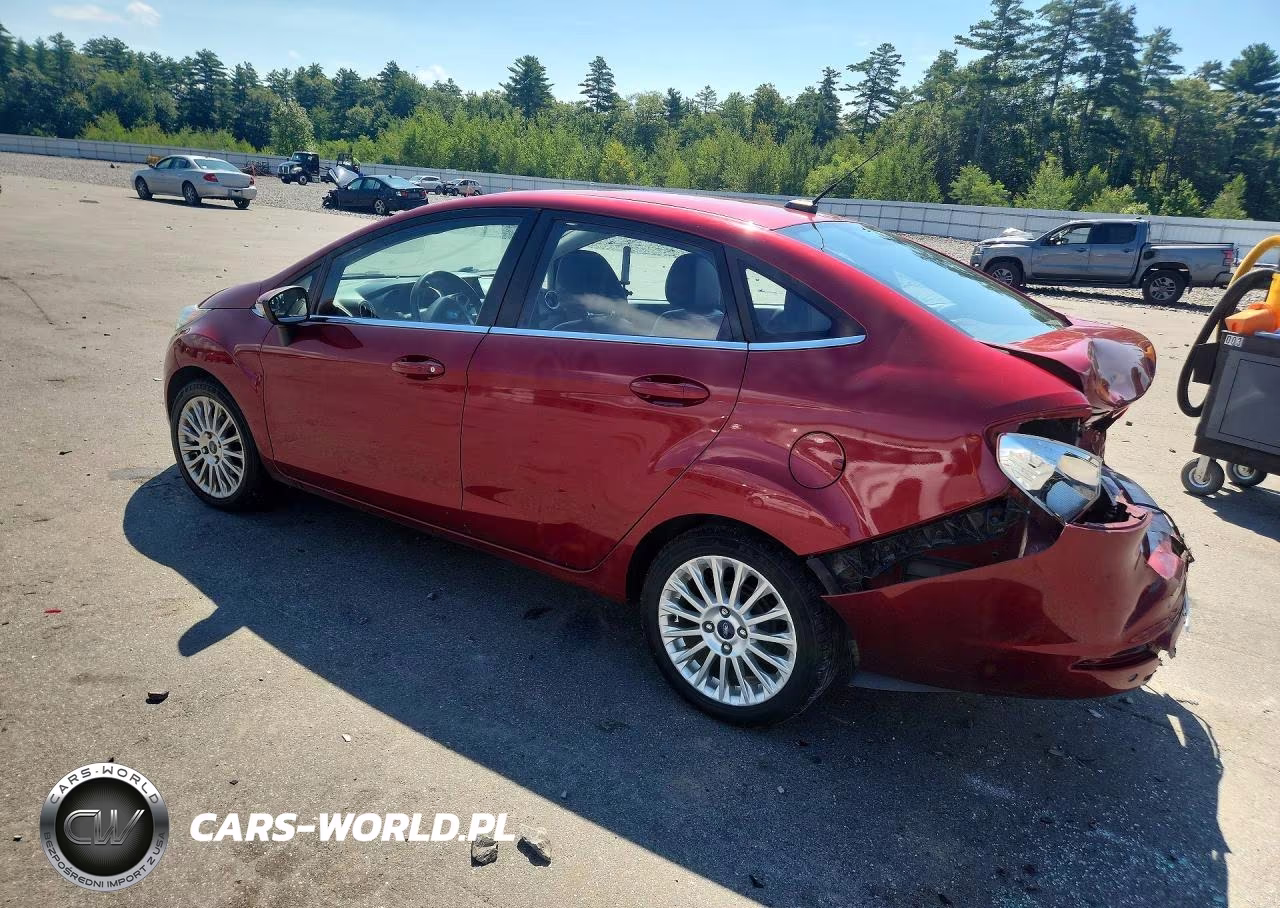 2014 Ford Fiesta Titanium VIN:3FADP4CJ8EM168195 - 2