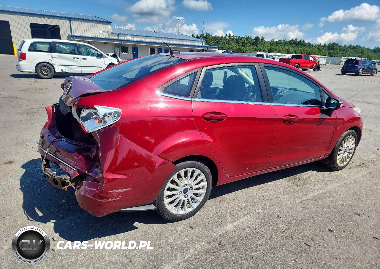 2014 Ford Fiesta Titanium VIN:3FADP4CJ8EM168195 - 3