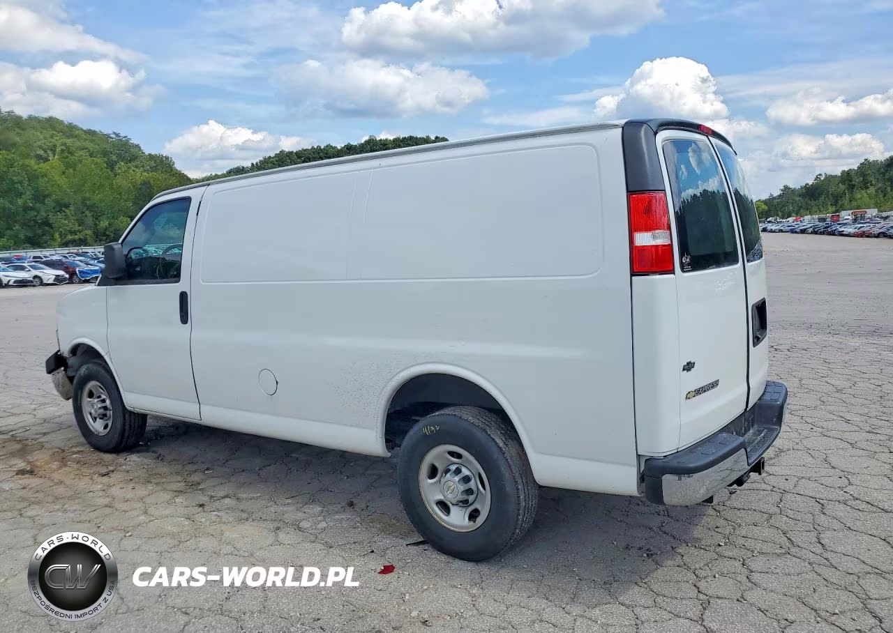 2022 Chevrolet Express 2500 Cargo Delivery Van VIN:1GCWGAFP1N1283493 - 2