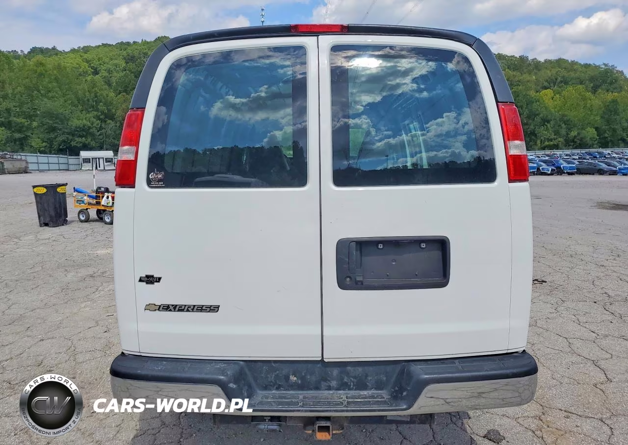 2022 Chevrolet Express 2500 Cargo Delivery Van VIN:1GCWGAFP1N1283493 - 6