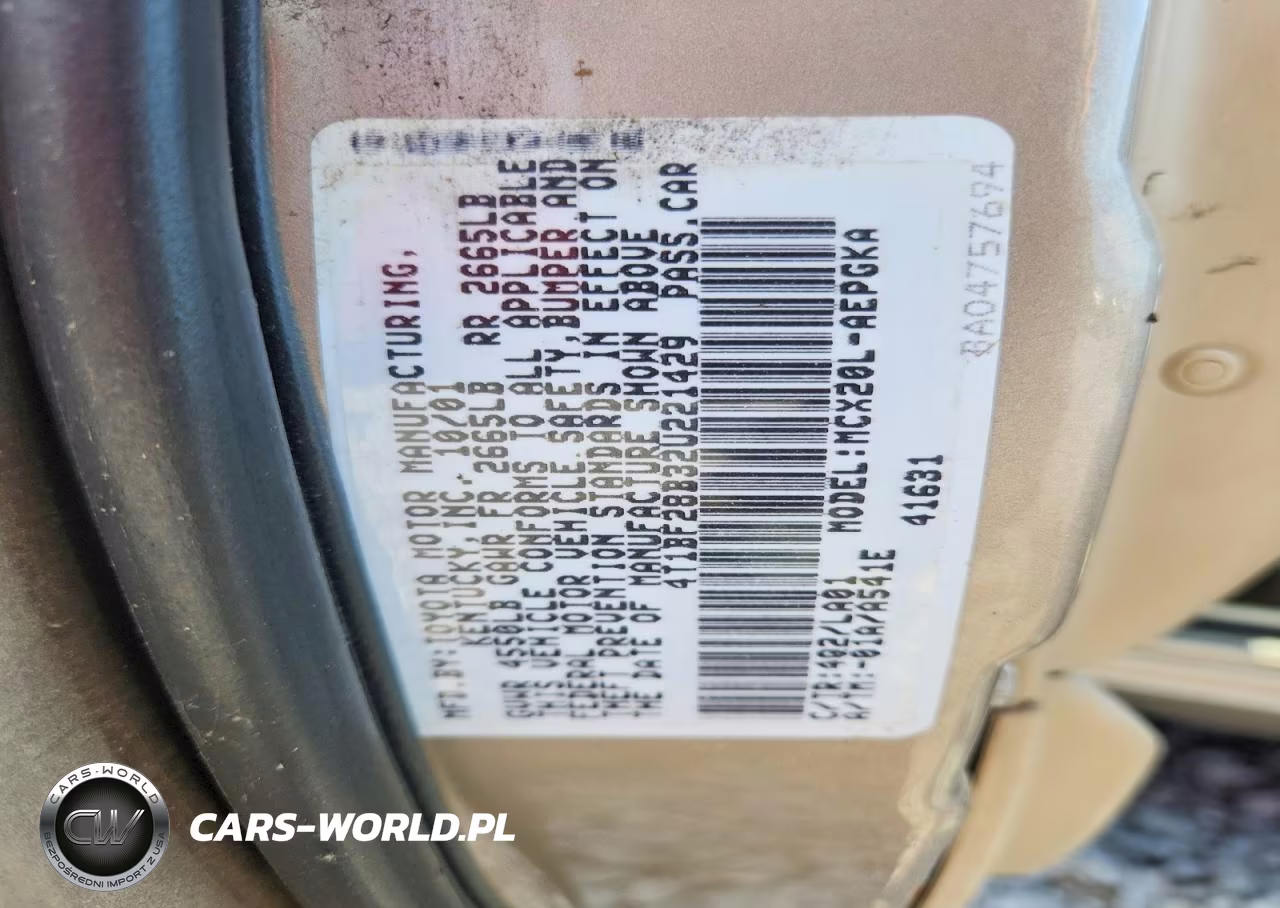 2002 Toyota Avalon Xls VIN:4T1BF28B32U221429 - 12
