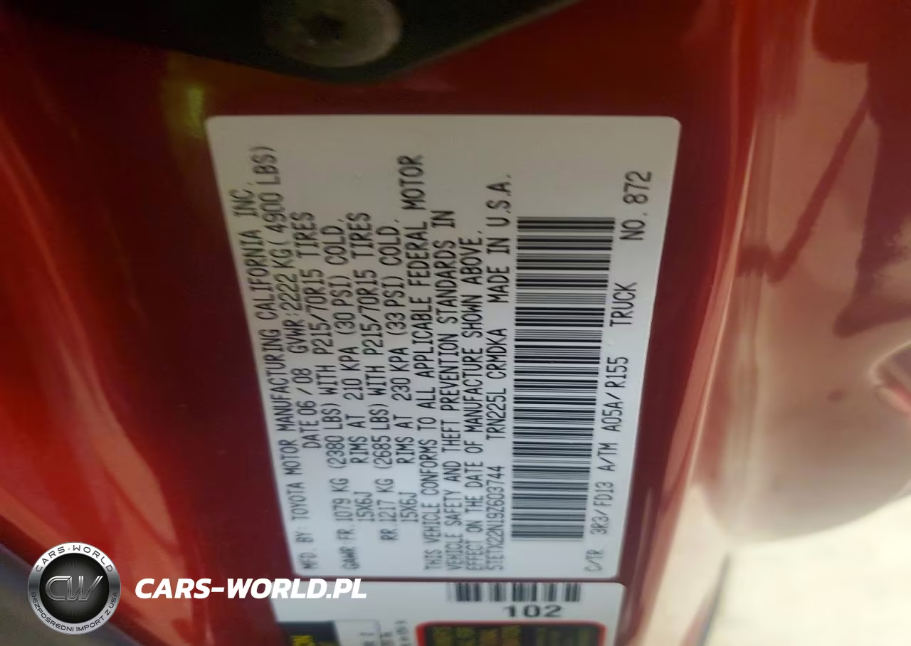 2009 Toyota Tacoma Base VIN:5TETX22N19Z603744 - 12