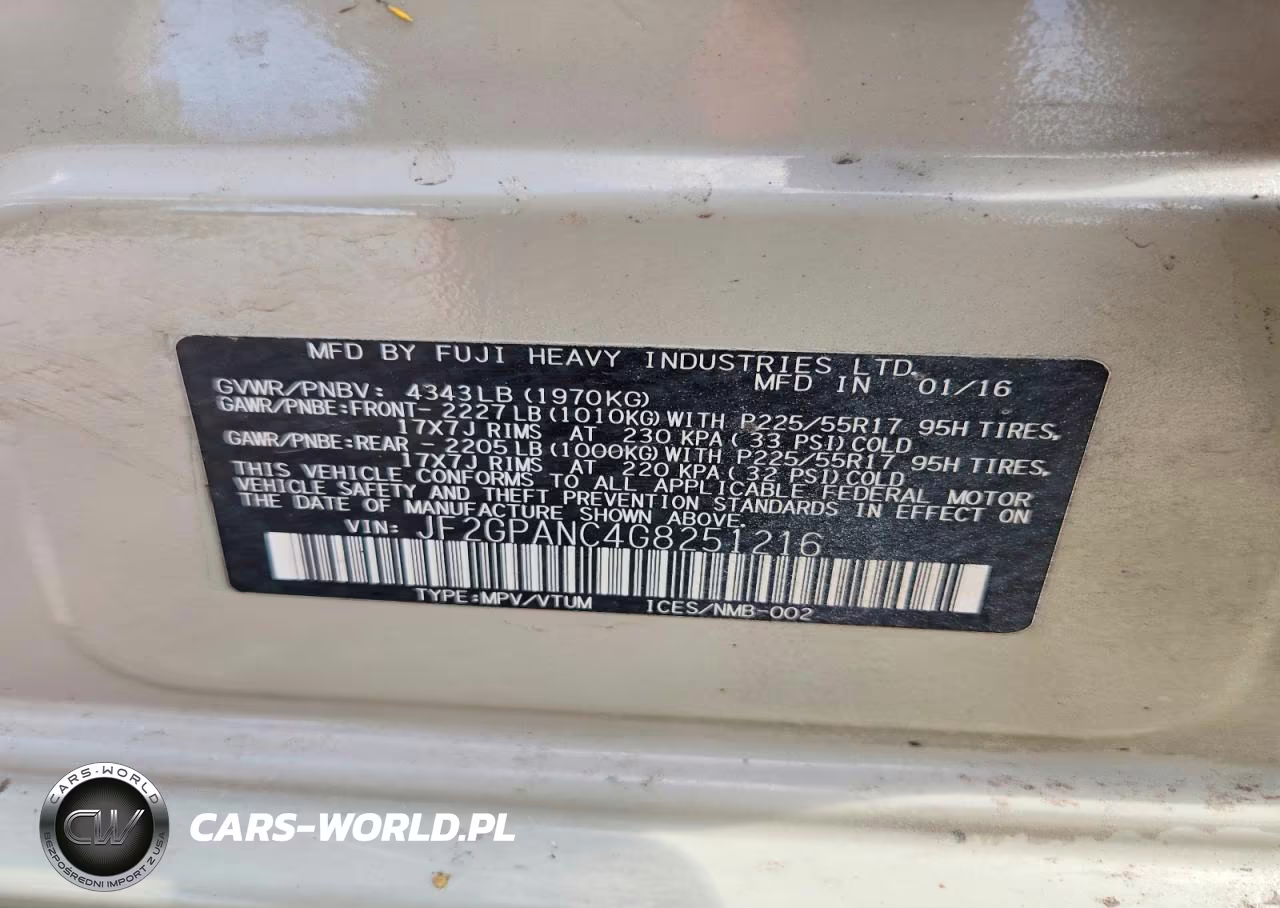 2016 Subaru Crosstrek Limited VIN:JF2GPANC4G8251216 - 13