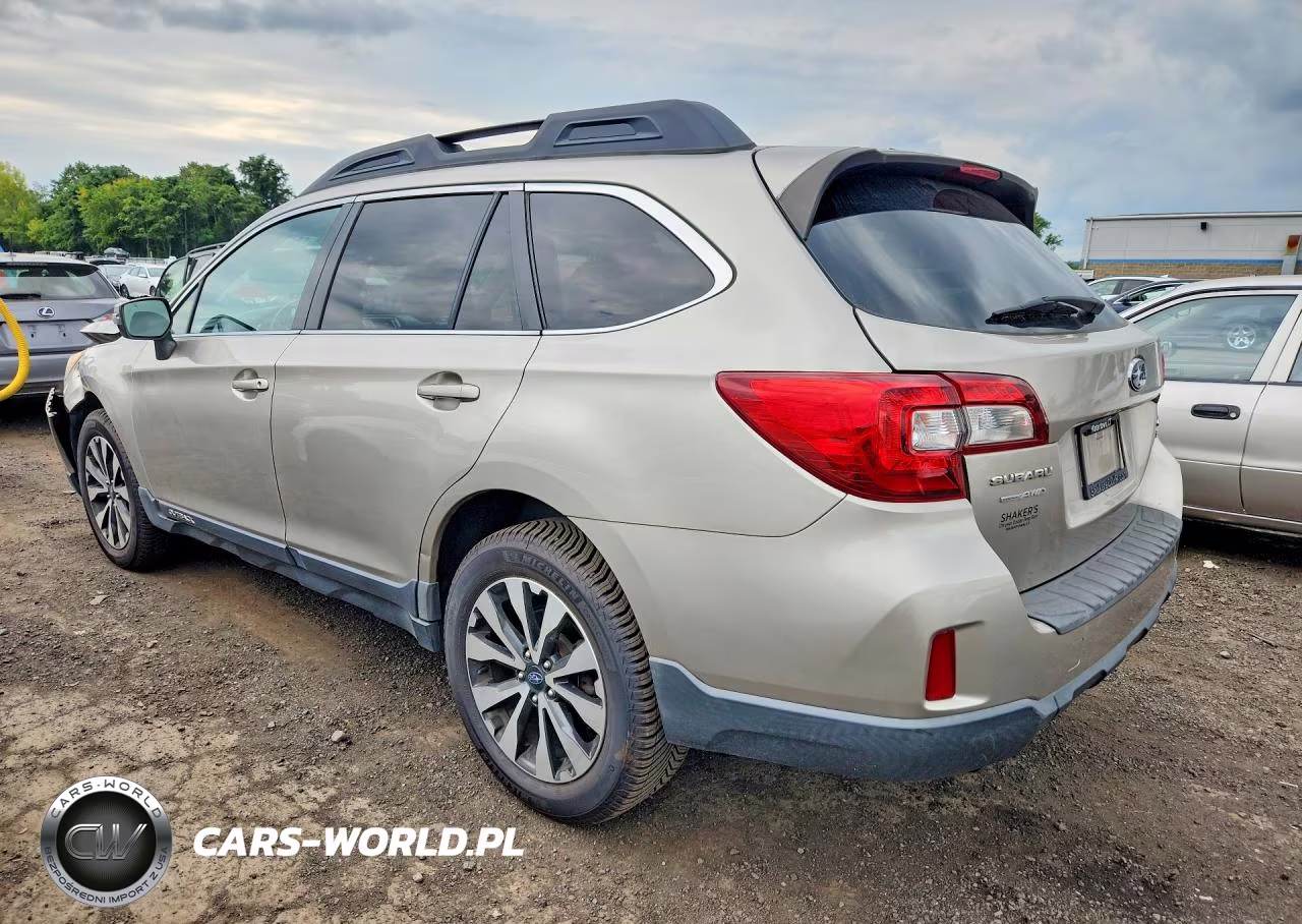 2015 Subaru Outback 3.6R Limited VIN:4S4BSELC5F3287215 - 2