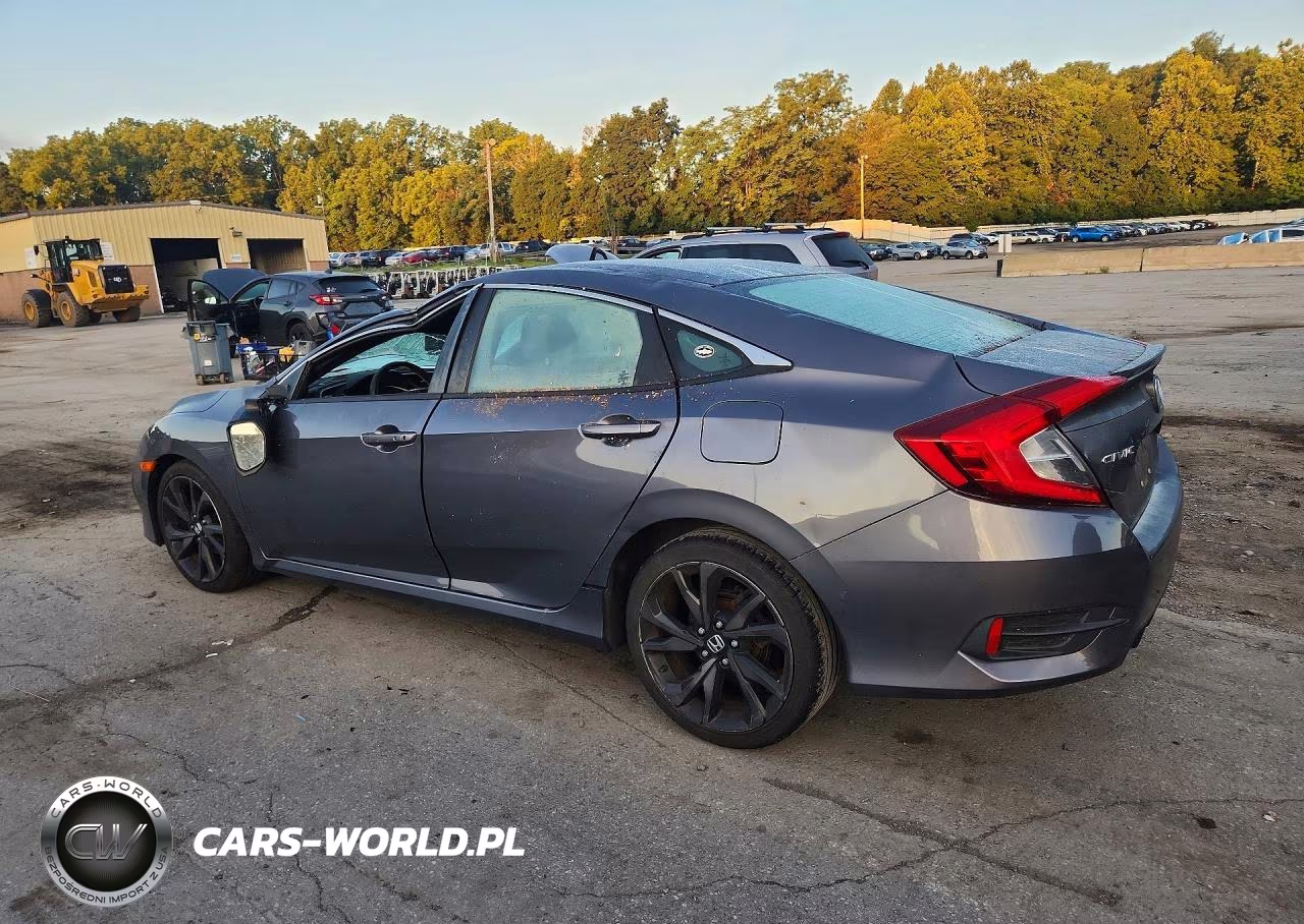 2019 Honda Civic Sport VIN:2HGFC2F88KH502832 - 2