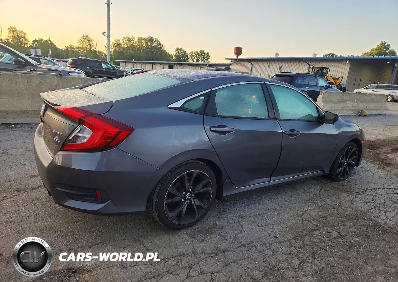 2019 Honda Civic Sport VIN:2HGFC2F88KH502832 - 3