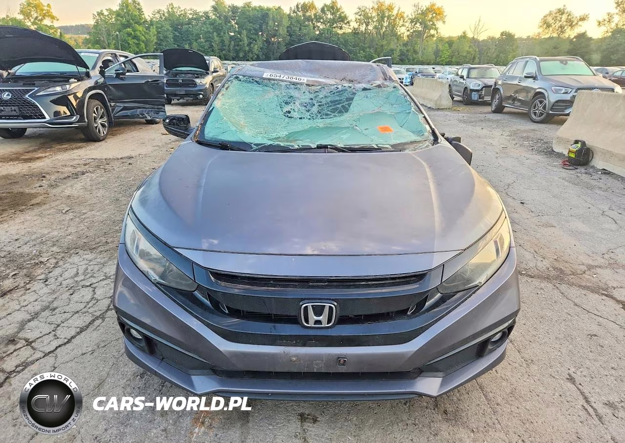 2019 Honda Civic Sport VIN:2HGFC2F88KH502832 - 5