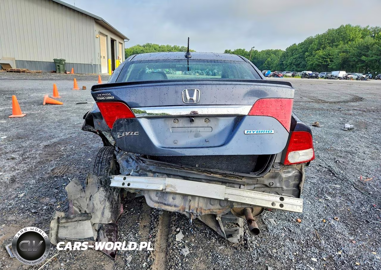 2009 Honda Civic Hybrid VIN:JHMFA36239S017330 - 6