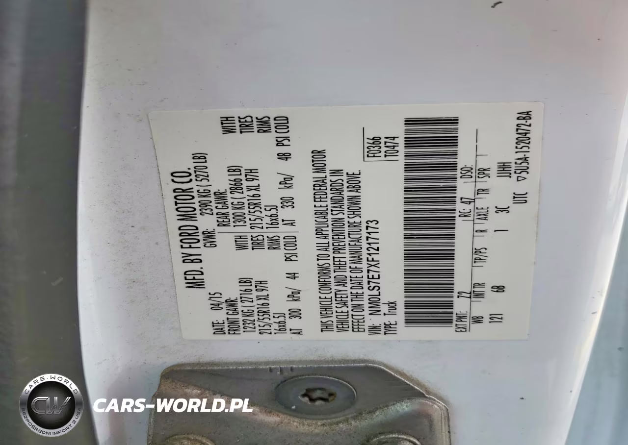 2015 Ford Transit Connect VIN:NM0LS7E7XF1217173 - 13