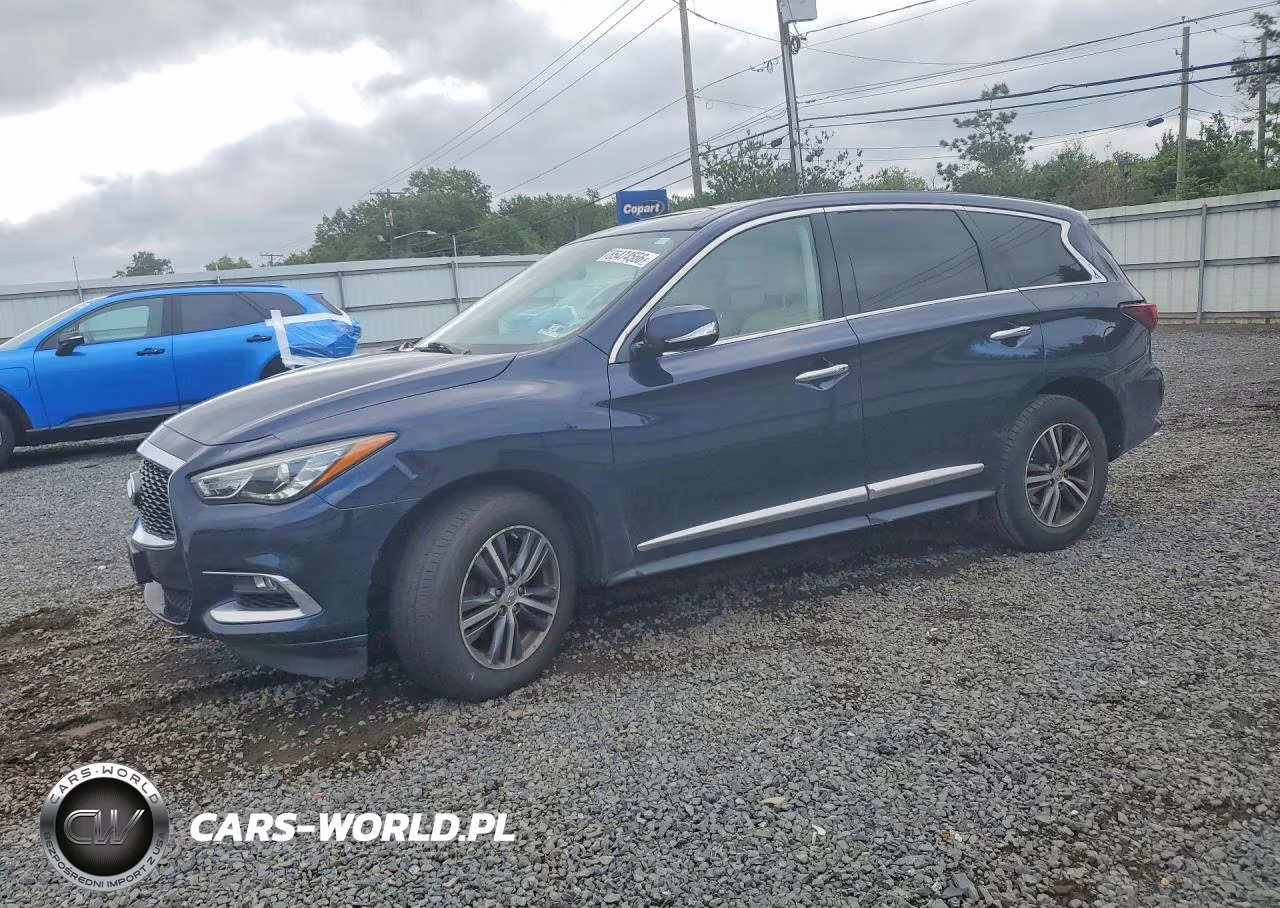 2019 Infiniti Qx60 Pure VIN:5N1DL0MM7KC507576 - 1