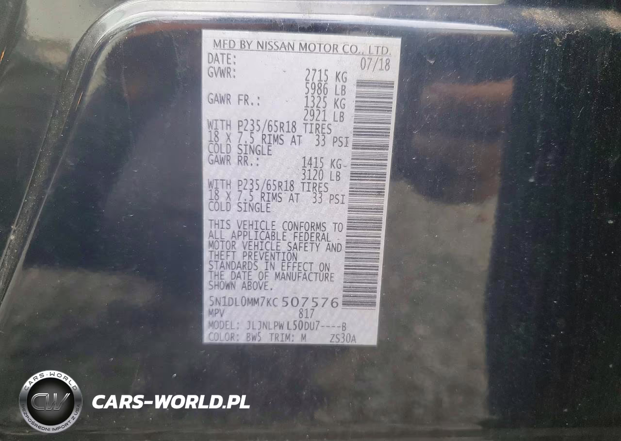 2019 Infiniti Qx60 Pure VIN:5N1DL0MM7KC507576 - 13