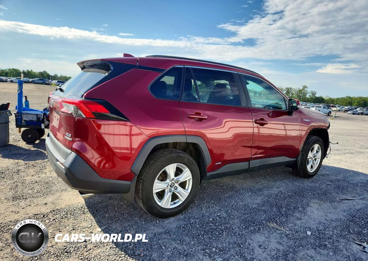 2020 Toyota Rav4 Hybrid Xle VIN:2T3RWRFV7LW093631 - 3